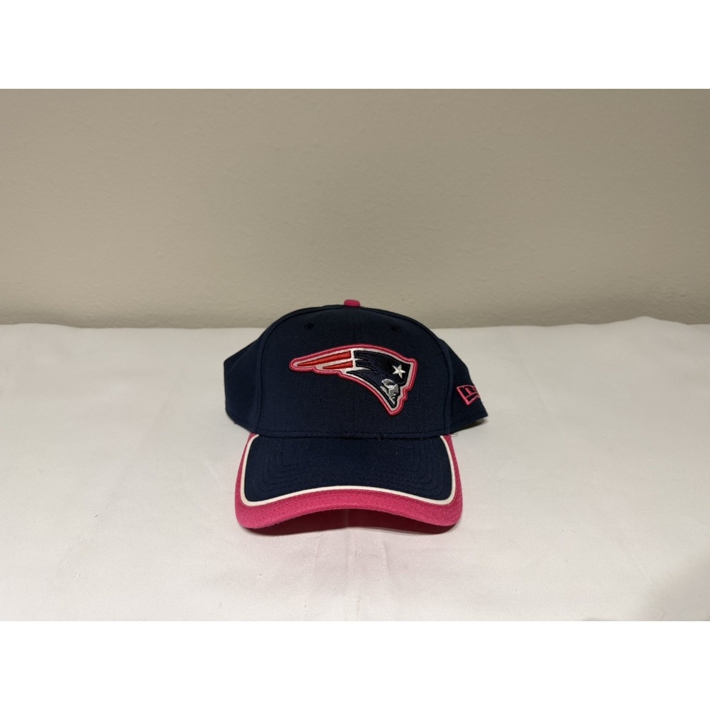 New England Patriots Hat Breast Cancer Awareness Symbol New Era Size M/L